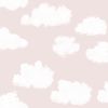 Παιδική ταπετσαρία τοίχου BEHANG PUCK & ROSE Clouds pink